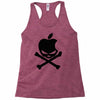 apple skull Racerback Tank