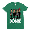 dobre twins dobre brother Ladies Fitted T-Shirt