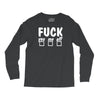 fuck you me off fun Long Sleeve Shirts