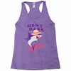 Mommy Shark -Shark Do Do Do Racerback Tank