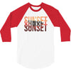 Sunset 3/4 Sleeve Shirt
