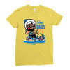 tresh daily Ladies Fitted T-Shirt