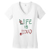 Life is Gucci Women's V-Neck T-Shirt