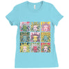 badass hair day Ladies Fitted T-Shirt