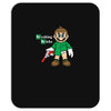 breaking bricks Mousepad