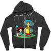my friend hef Zipper Hoodie