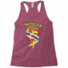 in pizza we crust Racerback Tank