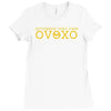 ovoxo drake, owl Ladies Fitted T-Shirt