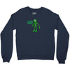 green man dance says hello 2018 Crewneck Sweatshirt