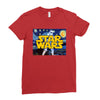 Star Wars Parody The Starry Night Ladies Fitted T-Shirt
