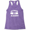 gilmour academy   as worn by dave   pink floyd   mens music Racerback Tank