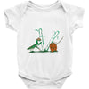 at last we meet Baby Onesie
