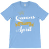 queens are born in april T-Shirt