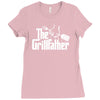 the grillfather  funny bbq Ladies Fitted T-Shirt