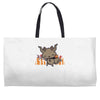 meowy krampus Weekender Totes