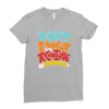 don't sweat the technique Ladies Fitted T-Shirt