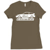 honda crx ed9 ee8 artwork jdm drift dope racing Ladies Fitted T-Shirt