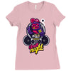 up all night Ladies Fitted T-Shirt