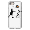 banksy kids play t.v. ball iPhone 8