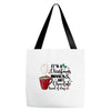 it's a christmas movies and hot chocolate kind of day Tote Bags