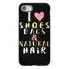 shoes bags natural hair iPhone 8
