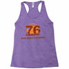 rule 76 play like a champion Racerback Tank