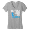 anatomy jokes are cornea Women's V-Neck T-Shirt