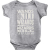 wizards kill wizards Baby Bodysuit