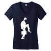 ministry of silly walks Women's V-Neck T-Shirt
