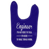 i'm not here to talk Baby Bibs