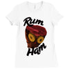 rum ham Ladies Fitted T-Shirt