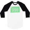999 punk damned buzzcocks 3/4 Sleeve Shirt