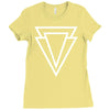 triangle Ladies Fitted T-Shirt