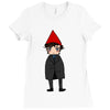 Sherlock Gnomes Ladies Fitted T-Shirt