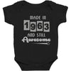 made in 1963 and still awesome Baby Bodysuit