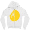 adrenaline addict rock climbing Zipper Hoodie