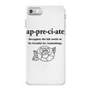 Appreciate iPhone 7 Case