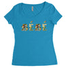 bebe Women's Triblend Scoop T-shirt