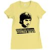 george best maradona good pele better Ladies Fitted T-Shirt