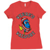 where's waldory (type) Ladies Fitted T-Shirt