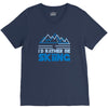 i'd rather be skiing V-Neck Tee