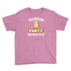 bachelor party drinking team wedding groomsmen bridal funny Youth Tee