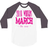 2018 Women's March On USA 3/4 Sleeve Shirt