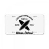 wave patrol License Plate