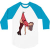 pin up girl 3/4 Sleeve Shirt