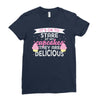 it' ok to stare at my cupcakes they are delicious Ladies Fitted T-Shirt