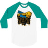 plastic debris 3/4 Sleeve Shirt