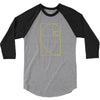 golden spiral 3/4 Sleeve Shirt