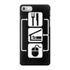 v2 eat sleep computer mouse iPhone 7 Case