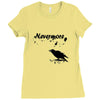 nevermore Ladies Fitted T-Shirt